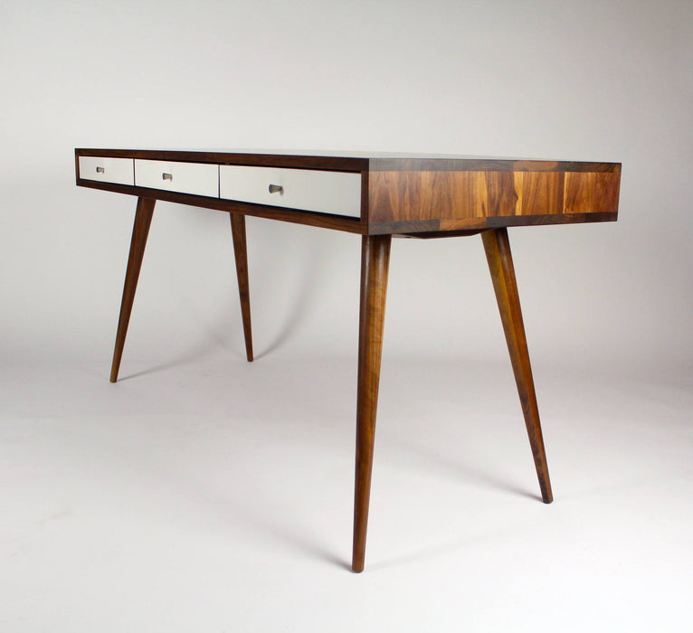 Mid Century Desk with Cord Management - JeremiahCollection - 6