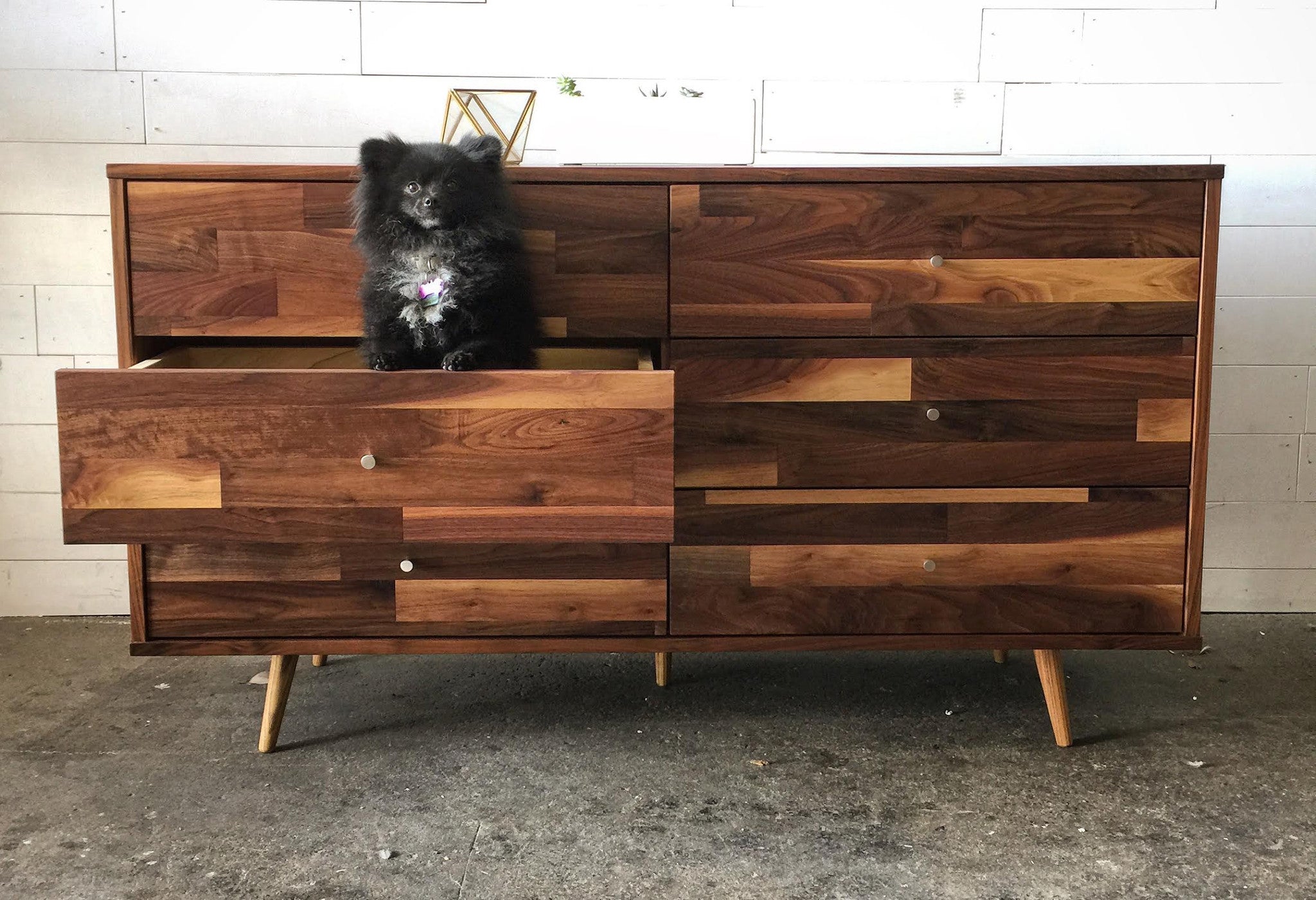 Mid Century Six Drawer Dresser - JeremiahCollection - 1